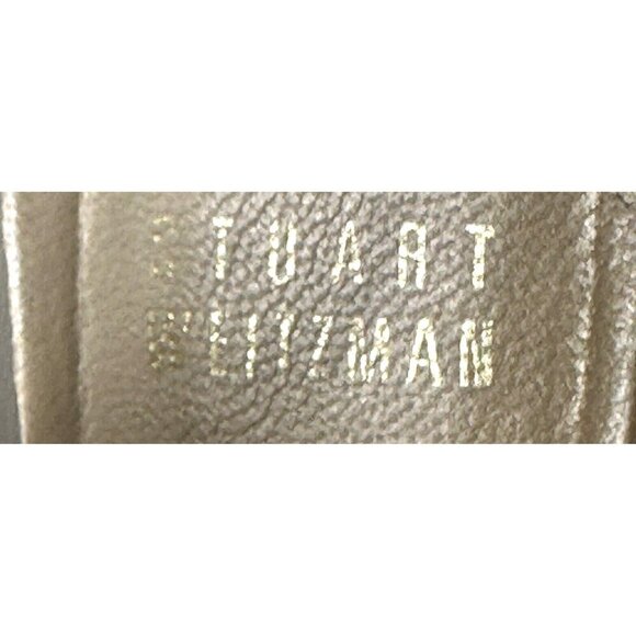 Stuart Weitzman Womens Wedge Heel Sandals Espadrille Platform Canvas Beige 9.5M - Picture 10 of 12